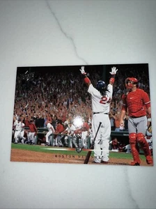 2007 Upper Deck Masterpieces # 229 Boston Red Sox 2004 World Series card - Picture 1 of 6