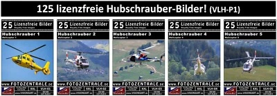 125 Lizenzfreie Profi-Bilder ! Hubschrauber Luftfahrzeug Luftfahrt UVP 145,- - Bild 1 von 4
