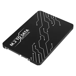 M.2 Adapter To 2.5 SATA Enclosure with 7mm Case for 2230 2242 2260 2280 M2 SSD - Bild 1 von 12
