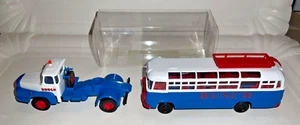 SES 14 1083 10 Ikarus 311 Bus und Unic Zugmaschine Zirkus Busch DDR 1:87 - Bild 1 von 4