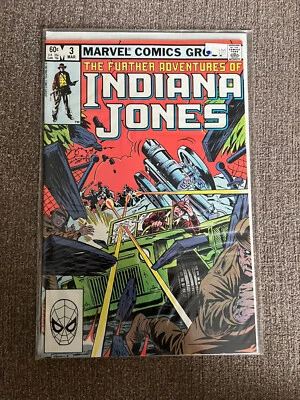Marvel Comics Group - The Further Adventures of Indiana Jones 1983 #3 en estado bastante bueno JP Foto 1 de 2