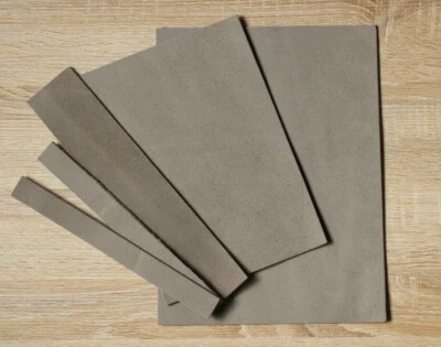 Pieza de Cuero Grueso, Bolsillos, Carcaj, Messerscheide Piel Vaca, Natural Gris - Imagen 1 de 4