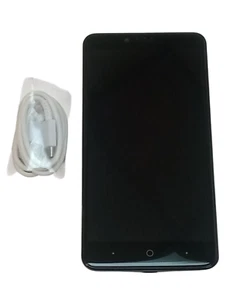 ZTE Z981B ZMax Pro 32GB T-Mobile Blue Android Smartphone | Reset Tested Works - Picture 1 of 4