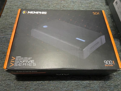 AMPLIFICADOR COCHE 5 CANALES MEMPHIS AUDIO VIV900.5 SERIE SIXFIVE *CLÁSICO* Foto 1 de 4