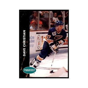 1991 Parkhurst French Dave Christian Hockey Cards #159 - Picture 1 of 3