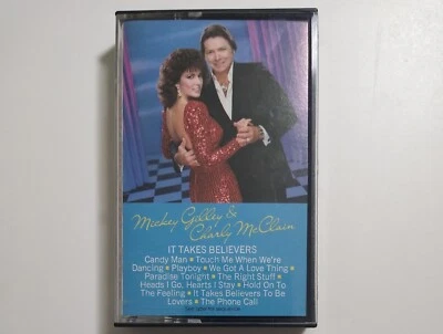 Mickey Gilley & Charly McClain - It Takes Believers - Cassette Tape Foto 1 de 2