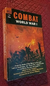 COMBAT: WORLD WAR 1 by Don Congdon (1965, Paperback) VTG RARE World War One RARE - Picture 1 of 12