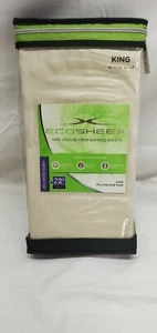 Funda de Almohada Ecosheex 100% Viscosa de Bambú 2 King Nueva Marfil - Imagen 1 de 4