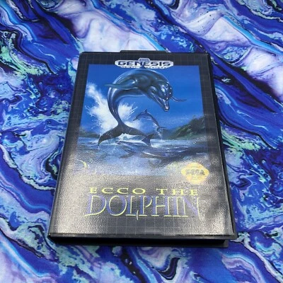 Ecco the Dolphin (Sega Genesis, 1992) No Manual - Image 1 of 3