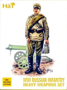 HaT Miniatures 1/72 WORLD WAR I RUSSIAN INFANTRY HEAVY WEAPONS SET Figure Set - Picture 1 of 4