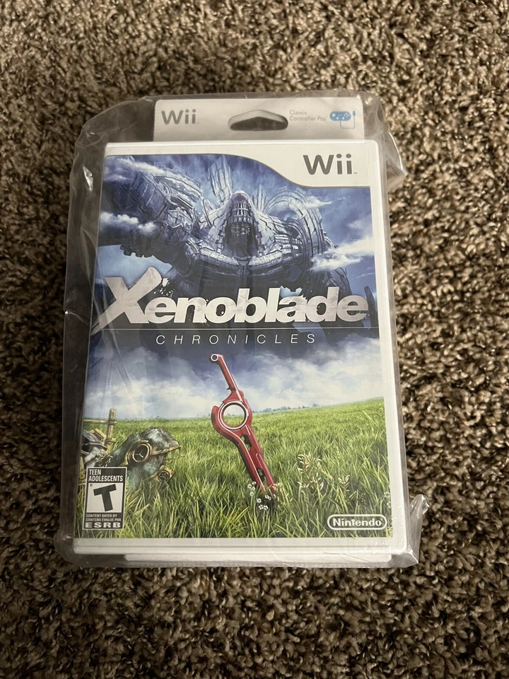 Xenoblade Chronicles Nintendo Store exclusivo controle profissional PACOTE Wi - Imagem 1 de 4