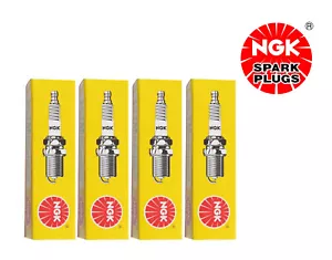 NGK Standard Spark Plugs LKR6E9N 90410 Set of 4 - Picture 1 of 1