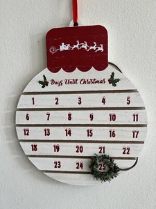 COUNTDOWN TO CHRISTMAS ORNAMENT - Picture 1 of 2