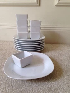 Crate & Barrel Appetizer Hors d'oeuvre, Sushi Set - 16 Teile - Schön! - Bild 1 von 8