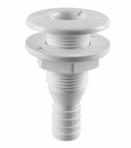 3/4" MARINE BOAT PLASTIC DRAIN SOCKET yacht thru hull bilge (SFDS1-0750-01) - Picture 1 of 2