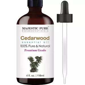 Cedarwood Essential Oil | 100% Pure and Natural Cedarwood Oil | Premium Grade Es - Picture 1 of 12