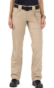5.11 Women’s Taclite Pro Tactical 7 Pocket Cargo Pant Size 20 64360 Khaki - Picture 1 of 14
