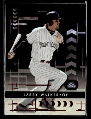 2001 Playoff Absolute Memorabilia #147 Larry Walker Card Colorado Rockies - Imagem 1 de 2