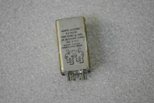 NORTH ELECTRIC HERMETIC RELAY 517628 2500 OHMS BOEING 503385 5949 012369 - Picture 1 of 1