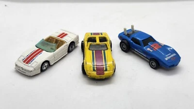 Matchbox Superfast Corvette 1979 1975 Hot Wheels azul 1988 Hot Wheels personalizado '83 Foto 1 de 4
