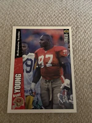 1996 COLLECTOR'S CHOICE BRYANT YOUNG #194 SAN FRANCISCO 49ERS - Image 1 of 2