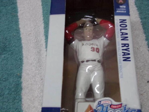 NOLAN RYAN 2007 CORPUS CHRISTI HOOKS SGA FIGURINE NIB ANGELS RARE! Cover