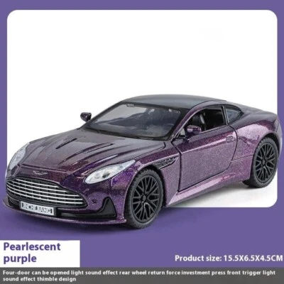 Aston Martin DB12 GT 1:32 cupé modelo diecast - aleación coleccionable y juguete regalo Foto 1 de 3