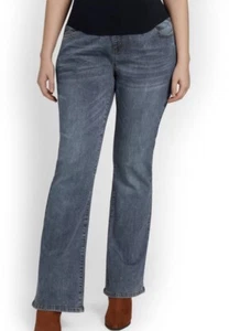 Pantalones de mezclilla de maternidad New York & Company Barely Bootcut talla 10 nuevos con etiquetas - Imagen 1 de 4