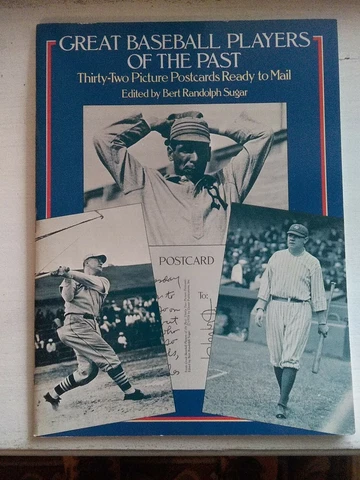 1978 GREAT BASEBALL PLAYERS OF THE PAST 32 POSTCARDS - Excellent Condition Cover