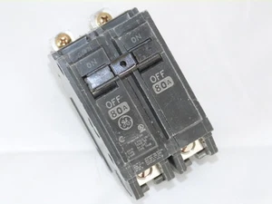 General Electric GE THQB2180 2p 80a 120/240v Circuit Breaker NEW 1-yr Warranty - Picture 1 of 1
