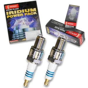 2 pc Denso Iridium Power Spark Plug for Arctic Cat Powder Special 700 1999 xf - Picture 1 of 5