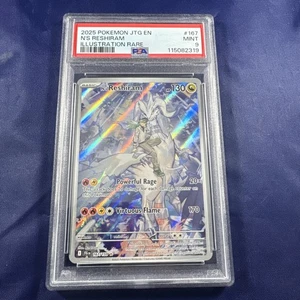 Pokémon Viaggio Insieme N's Reshiram 167/159 Illustrazione Rara PSA 9 Inglese - Foto 1 di 2