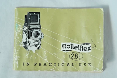 Original Rolleiflex 2.8E Manual Rollei Instruction - Image 1 of 3