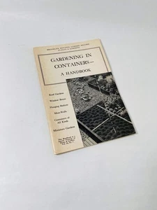 1958 Container Gardening Vintage Brooklyn Botanic Garden Record Plants & Gardens - Bild 1 von 8