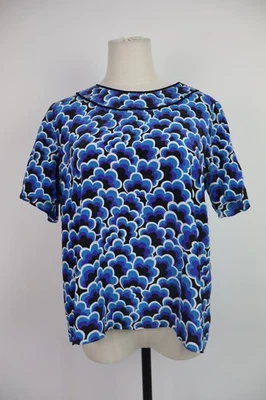 KENZO París Suéter Cosecha Top Mujer T.40 Camiseta Italy Casual Vintage Seda - Imagen 1 de 4