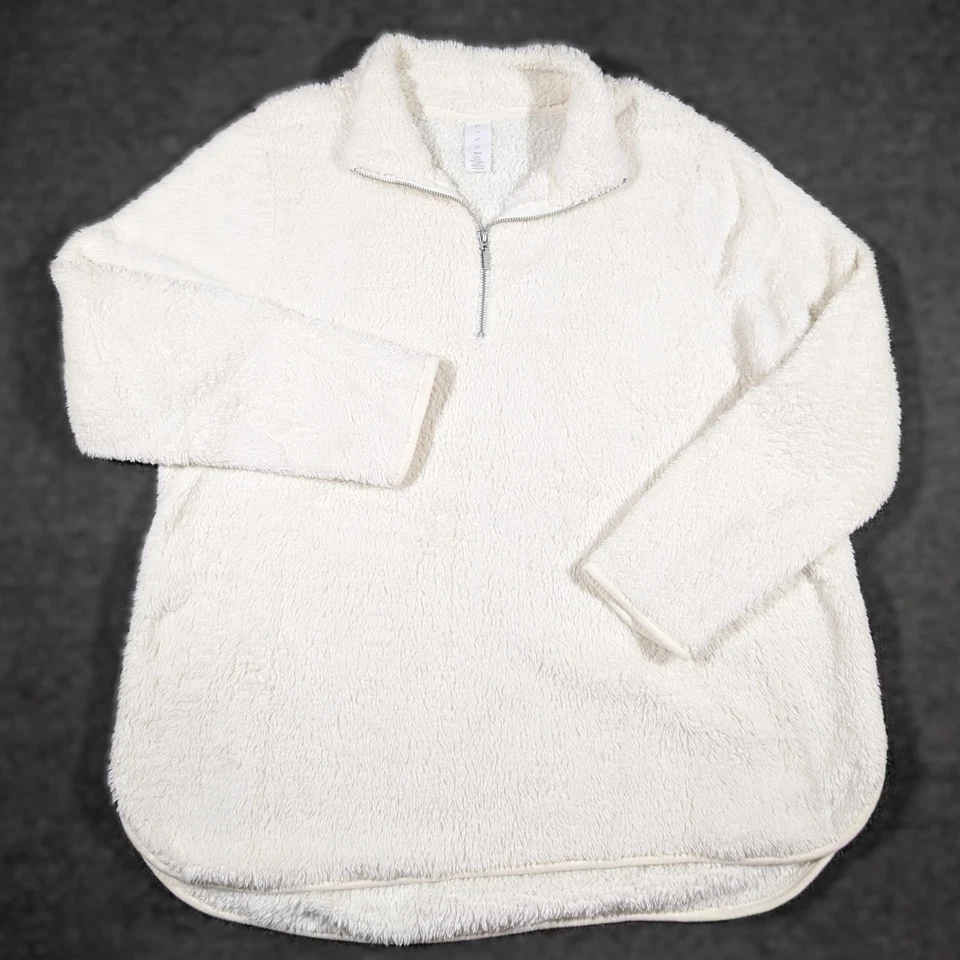 Pullover polar Sherpa suave manga larga Lane Bryant Livi talla grande 18/20 Foto 1 de 4