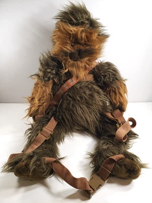 Star Wars Chewbacca Chewie Cuerpo Completo 25" Felpa Mochila Bolso Correas Ajustables Foto 1 de 4