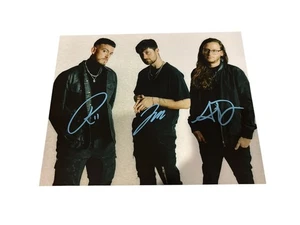NEVERTEL SIGNED 8x10 photo Autograph Auto Rock band Start Again - Picture 1 of 1