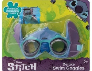 Disney Stitch Deluxe Swim Goggles Youth Goggles 3+ Stitch Swimming New - Picture 1 of 3
