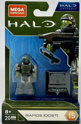 Halo Mega Construx Universe Heroes Series 15 Ramos (ODST) Mini Figure UNSC - New - Image 1 of 3