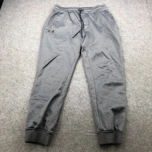 Under Armour Pants Mens Large Gray Fitted Jogger UA Storm Sweatpants Athletic - Picture 1 of 9