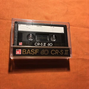 1 x BASF Chrome CR-S II 60 Cassette,IEC II/High Position,sehr guter Zustand,1987 - Picture 1 of 6