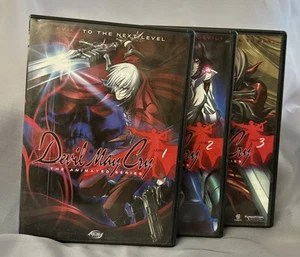 Devil May Cry the Animated Series Level 1, 2 & 3 DVD Discs WIE NEU NEAR MINT - Bild 1 von 6