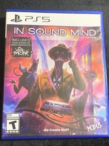 In Sound Mind: Deluxe Edition - Sony PlayStation 5 *Disco perfetto!* - Foto 1 di 3