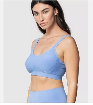 New UNDEROUTFIT Comfort Bra #459 Ultramarine  Size 2X Adjustable Straps - Image 1 of 4