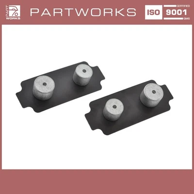 2x Chapa Amortiguadora DELANTERA PORSCHE 996 997 Carrera 986 Boxster 987 Cayman Foto 1 de 4