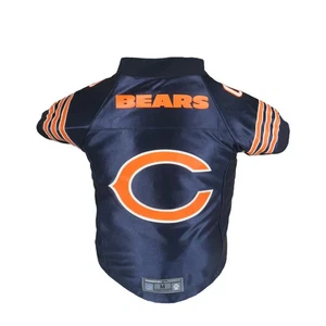 Chicago Bears Little Earth Premium Haustierausrüstung Hundetrikot neu mit Etikett - Bild 1 von 4