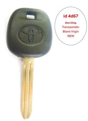 Llave Toyota Land Cruiser 2003-2007 Transpondedor Chip 4D67 DOT CAR Encendido TOY44D Foto 1 de 4