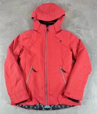 Chaqueta Obermeyer Adolescente XL Roja Con Capucha Extraíble Polvo Esquí Snowboard Abrigo Foto 1 de 4
