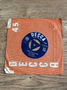 BILLY FURY MAYBE TOMORROW / GONNA TYPE A LETTER VG- DECCA TRI CENTRE VINYL 45 - Picture 1 of 2